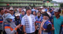 Momen HUT Pekanbaru, Wako Agung Apresiasi Petugas Kebersihan