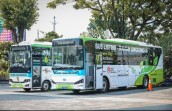 Dua Unit Bus Listrik Resmi Beroperasi di Pekanbaru