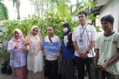PGN dan FEB Unri Tanam 100 Pohon Lindung