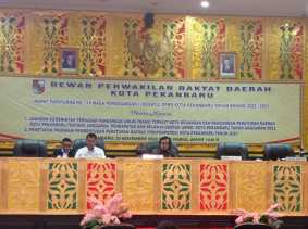 Jawaban Pemerintah Atas Pandangan Umum Fraksi DPRD Kota Pekanbaru Terhadap Nota Keuangan R-APBD 2023