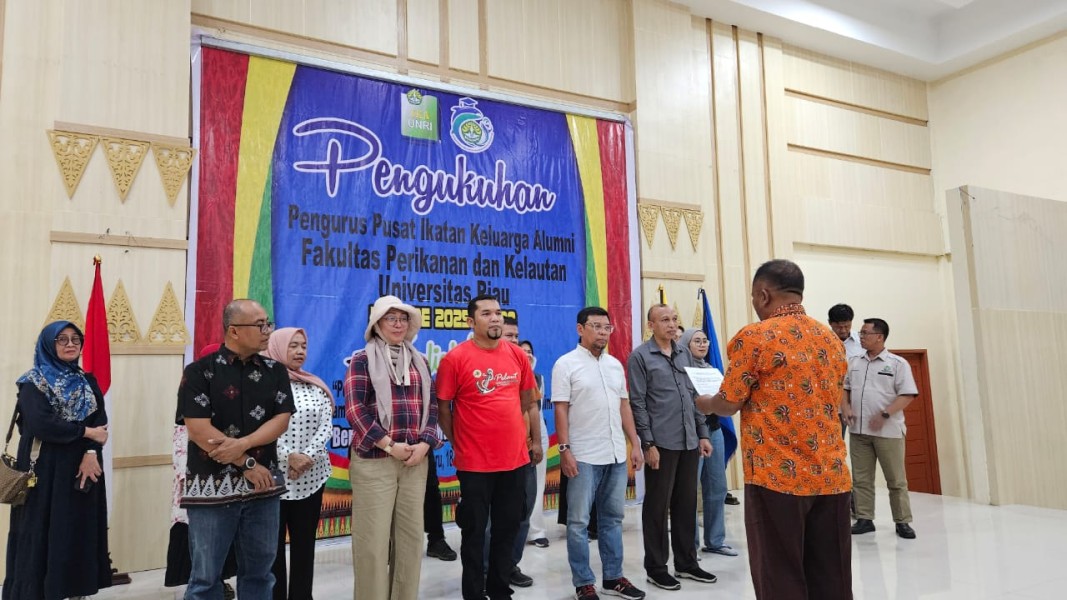 Besok, Pengurus IKA Fakultas Perikanan dan Kelautan Unri Di Lantik