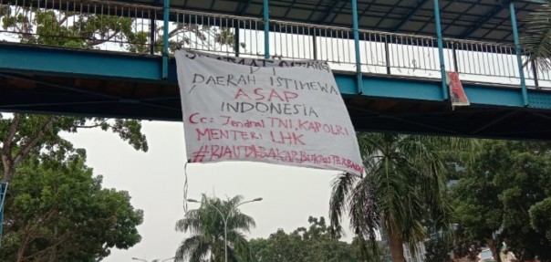 Di Pekanbaru, Menteri LHK, Panglima TNI dan Kapolri Disambut Spanduk Besar: Selamat Datang di Daerah