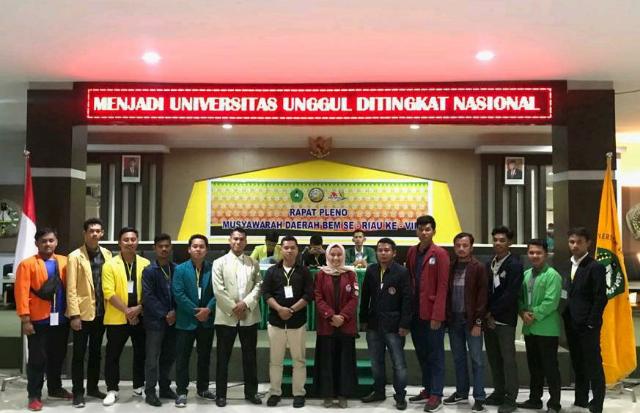 MUSDA BEM se Riau VII, Presma Unilak Terpilih Sebagai Koordinator Pusat
