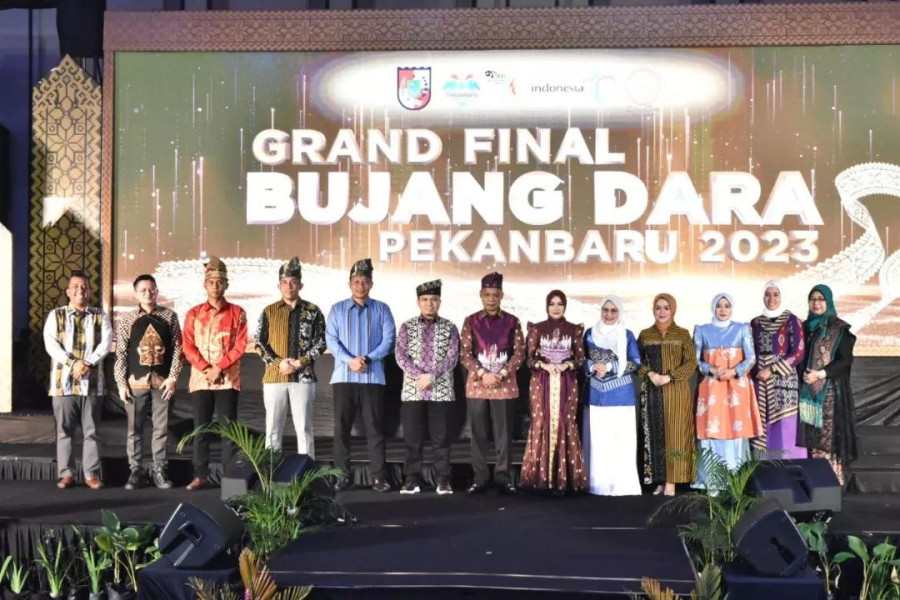 Ketua DPRD Pekanbaru Muhammad Sabarudi Hadiri Grand Final Bujang Dara Pekanbaru 2023