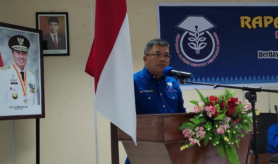 Sasar Petani Padi dan Kelapa, Himpunan Alumni IPB Riau Siapkan Program Bangun Desa