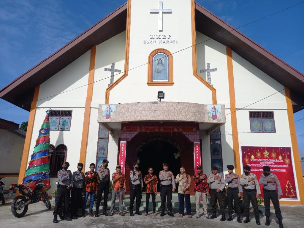 Sat Samapta Polres Bengkalis Berkolaborasi dengan PP Melakukan Patroli Samapta Jaga Ibadah