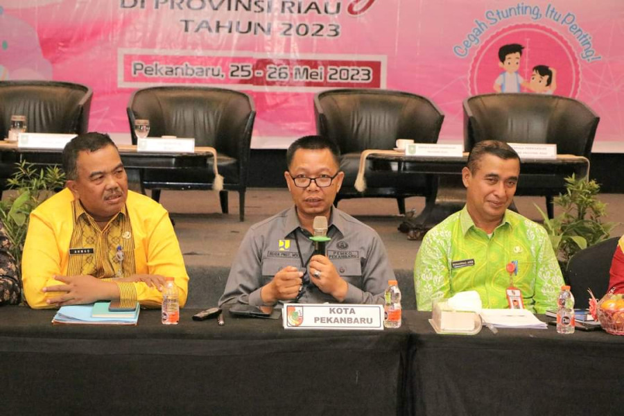 Sekdako Sampaikan Delapan Aksi Konvergensi Pemko Pekanbaru Dalam Percepatan Penurunan Stunting