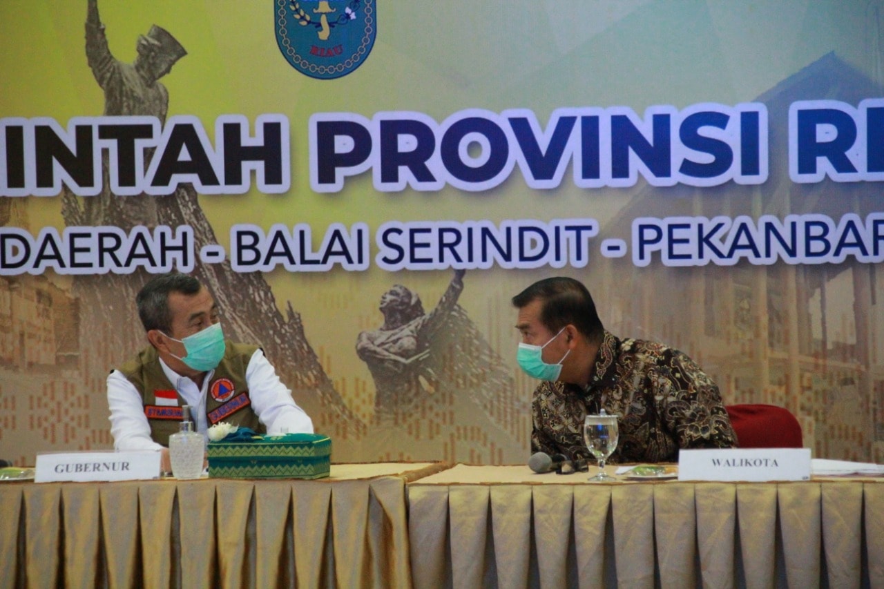 PSBM Tampan Percontohan Penanganan Covid-19 di Riau