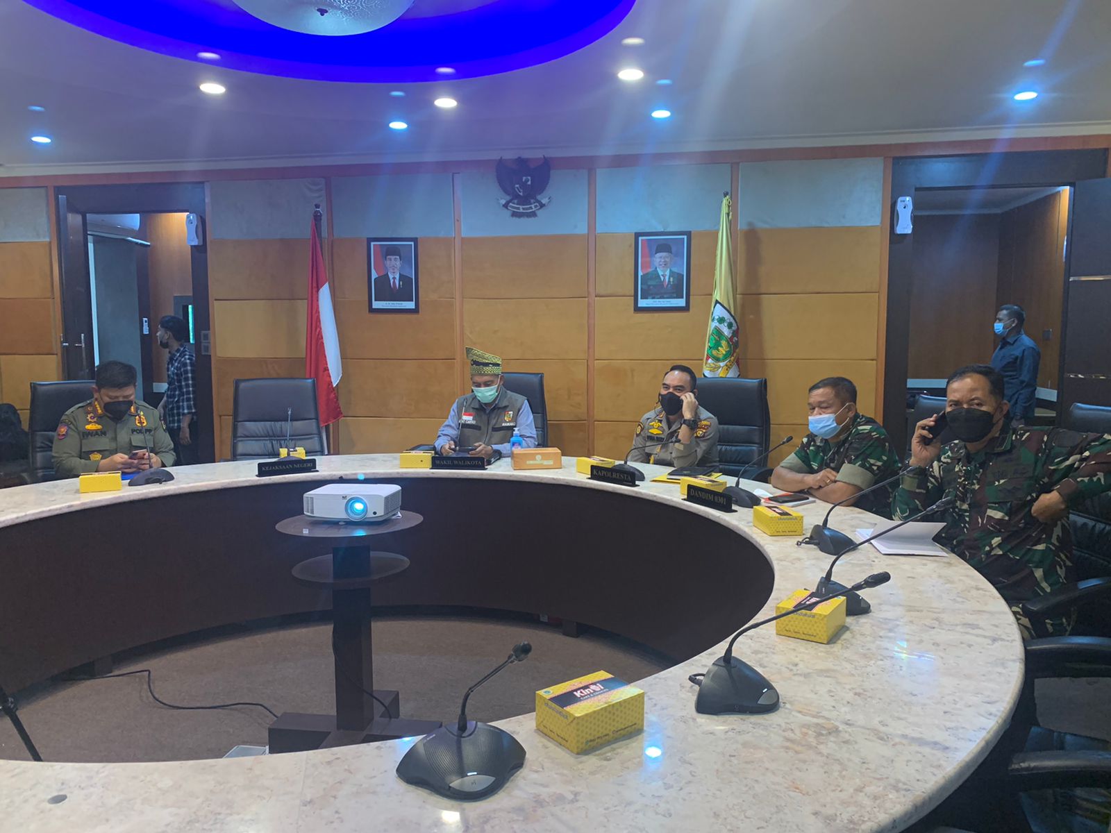 Gelar Rapat Virtual Dengan Gubri, Pemko Sudah Siap Antisipasi Virus Omicron