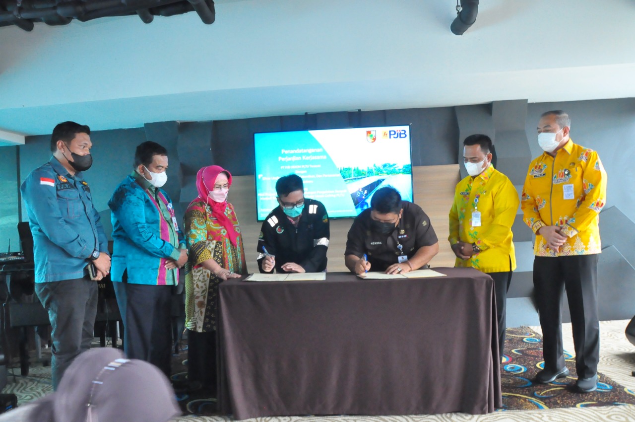 Kerjasama Antara PT PJB dan DLHK Diharapkan Menjadi Solusi Permasalahan Sampah di Pekanbaru