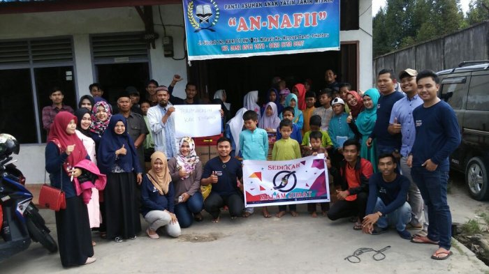 SMJ Pekanbaru Serahkan Bantuan Perlengkapan Panti Asuhan An-Nafii