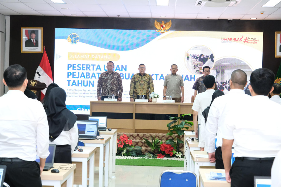 Wamen ATR/BPN Buka Ujian PPAT 2024, Harapkan PPAT Dukung Layanan Pertanahan