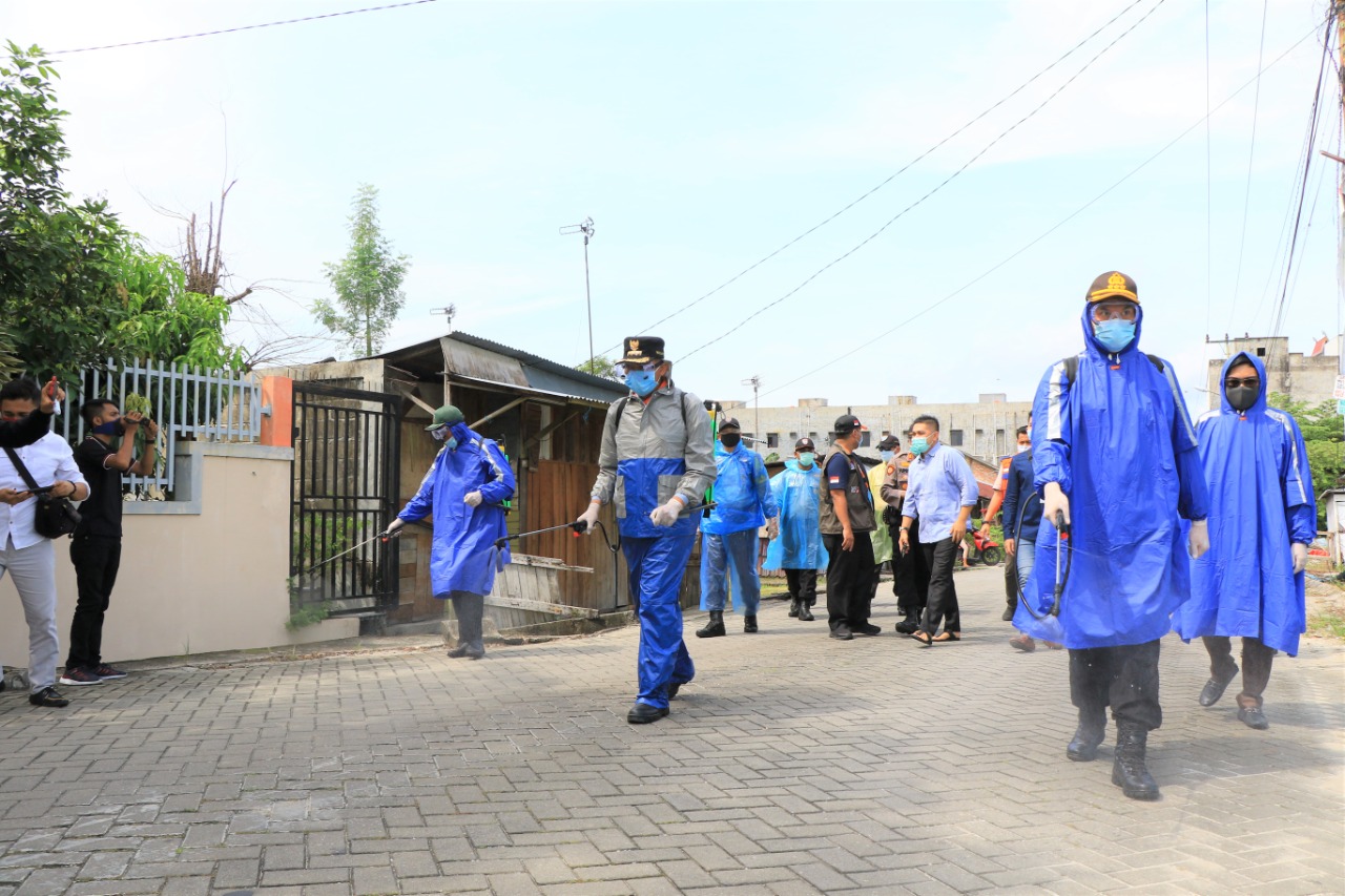 Warga Tobek Godang dan Delima Pekanbaru Jalani Rapid Test, 10 Orang Reaktif