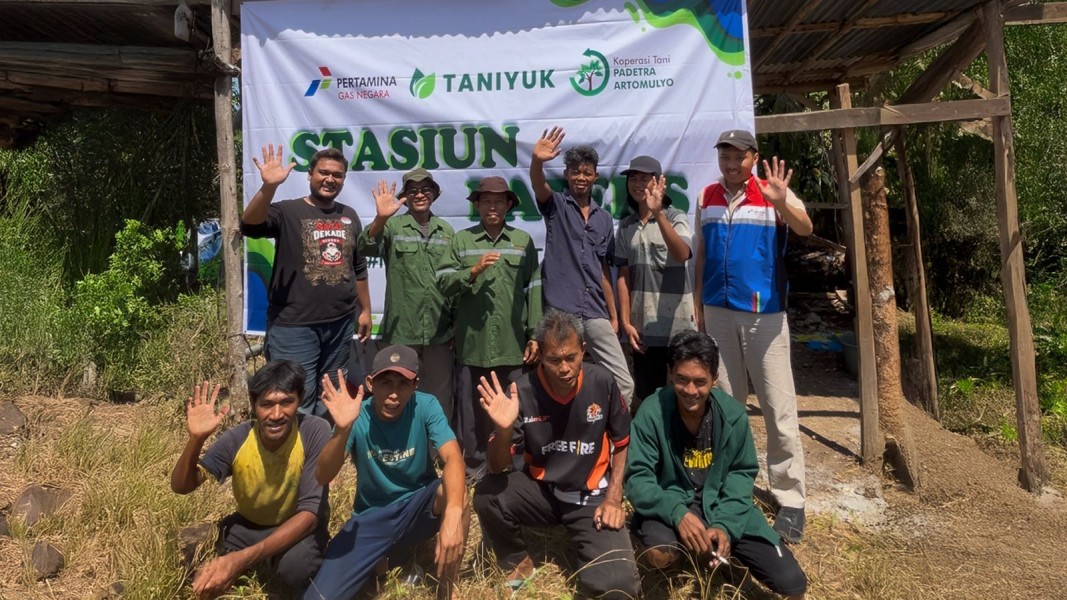 PGN Dorong Digitalisasi Petani Karet Pagardewa, Catatan Hasil Panen Karet Makin Praktis dan Akurat