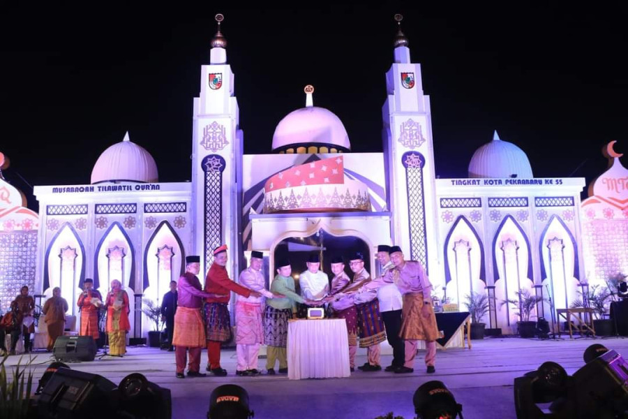 Pj Wali Kota Buka MTQ ke-55 Tingkat Kota Pekanbaru