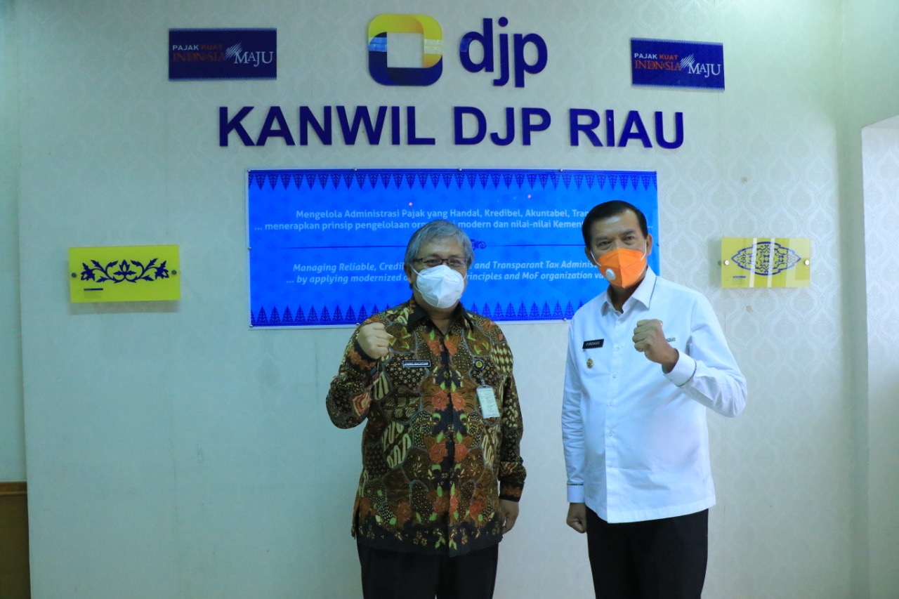 Wali kota Bahas Strategi Penerimaan Pajak Tahun Ini dengan DJP Riau