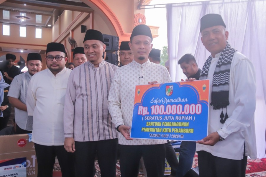 Safari Ramadan di Rumbai Timur, Wako Agung Tampung Aspirasi Warga