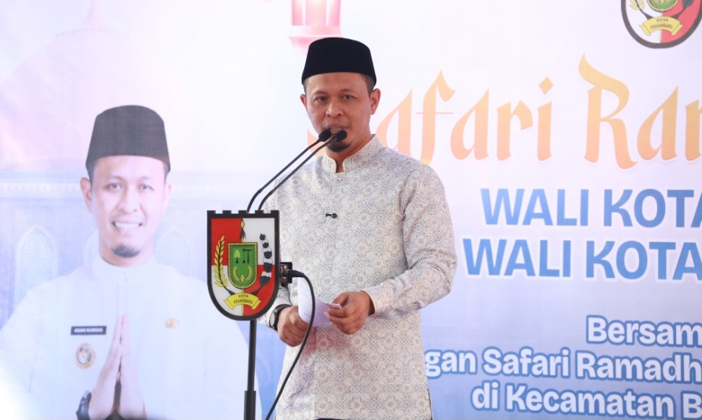 Safari Ramadan di Bukitraya, Wako Agung Serap Aspirasi Warga