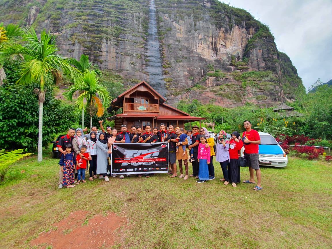 Jalin Rasa Kebersamaan dan Kekeluargaan,  TSC Pekanbaru Gahtering Bersama di Lembah Harau