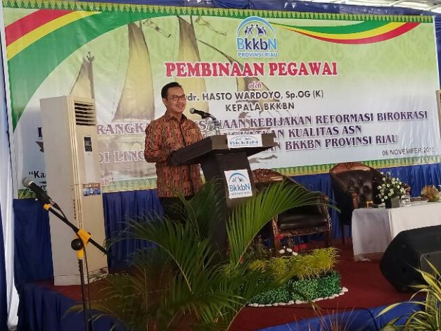 Datang ke Riau, BKKBN RI Titip Program pada Syamsuar