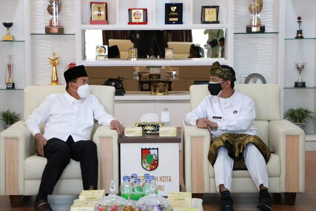 Wali Kota Pekanbaru Siap Kerjasama dengan BPN Sukseskan PTSL