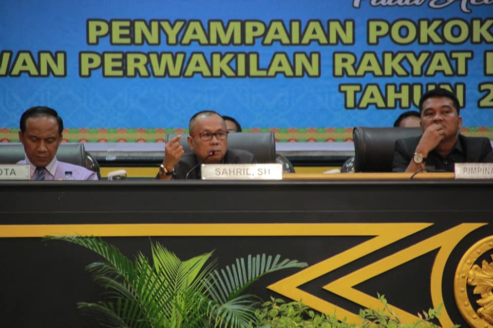 Angota DPRD Pekanbaru Sampaikan Pokok-Pokok Pikiran Tahun 2019