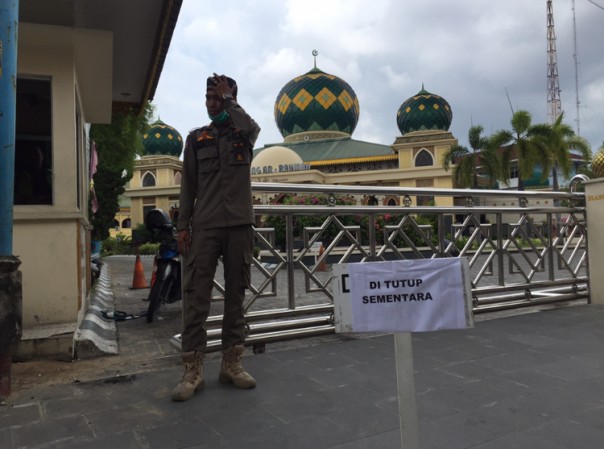 Masjid Paripurna Ar-Rahman Tak Selenggarakan Sholat Jumat Berjamaah