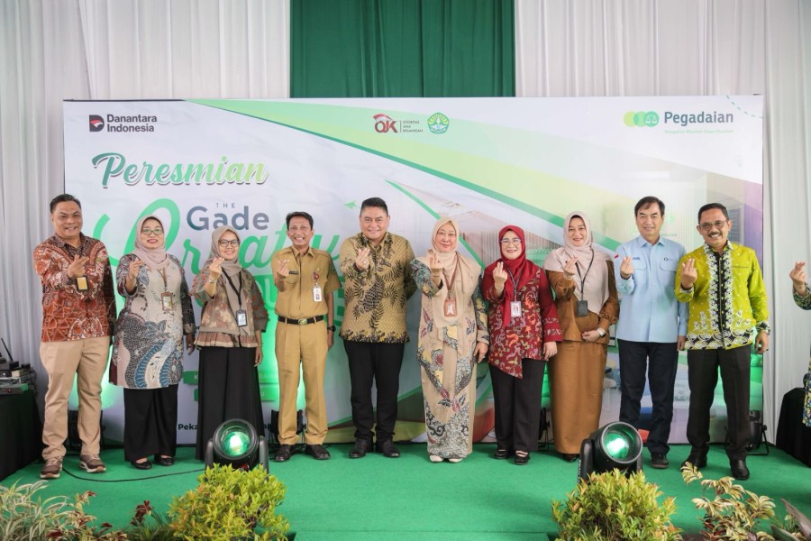 The Gade Creative Lounge Pegadaian ke-24 Diresmikan di Universitas Riau, Bentuk Dukungan Pegadaian t