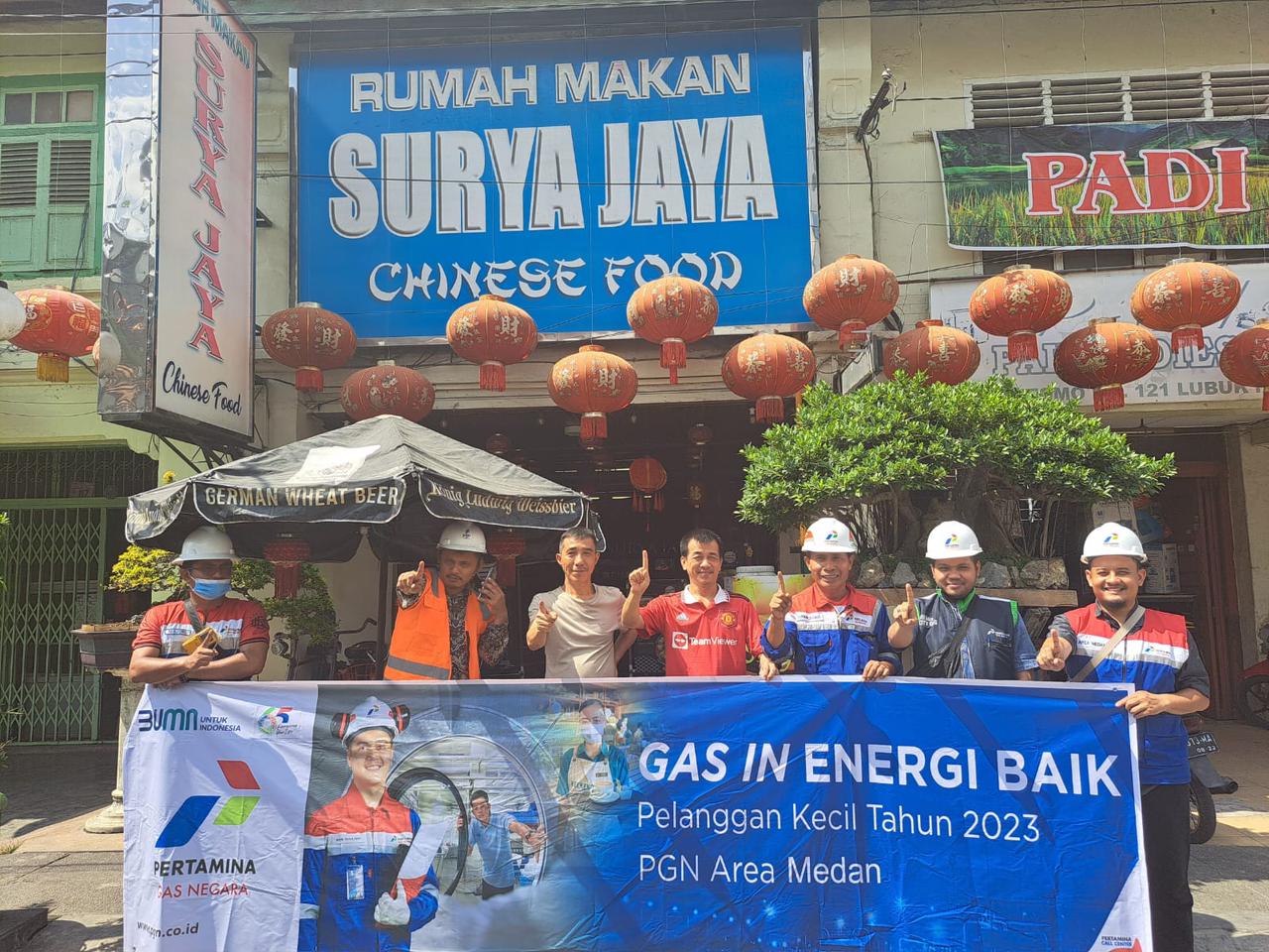PGN Subholding Gas Pertamina Tambah Pelanggan Sektor UMKm di Medan