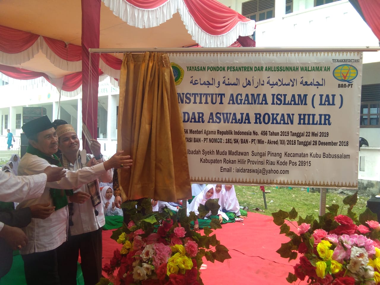 Gubernur Riau Resmikan Istitut Agama Islam (IAI) Dar Aswaja