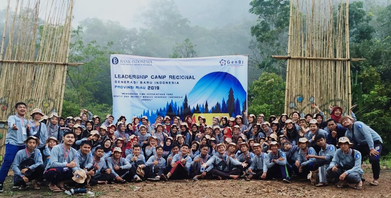 Bank Indonesia Bersama GenBI Riau Sukses Adakan Leadership Camp Regional GenBI 2019