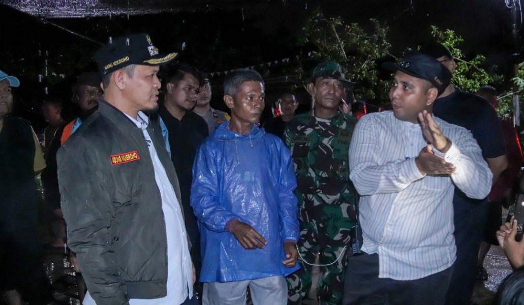 Curah Hujan Tinggi, Wako Agung Pantau Kawasan Rawan Banjir