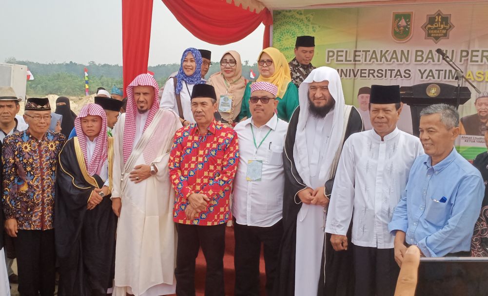 Gubernur Riau Syamsuar Resmikan Universitas Anak Yatim Asean
