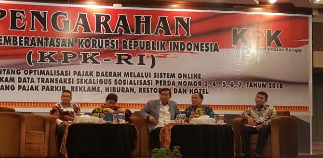 Bersama KPK - RI, Bapenda Pekanbaru Gelar Sosialisasi Pemasangan Tapping Box dan Peraturan Daerah