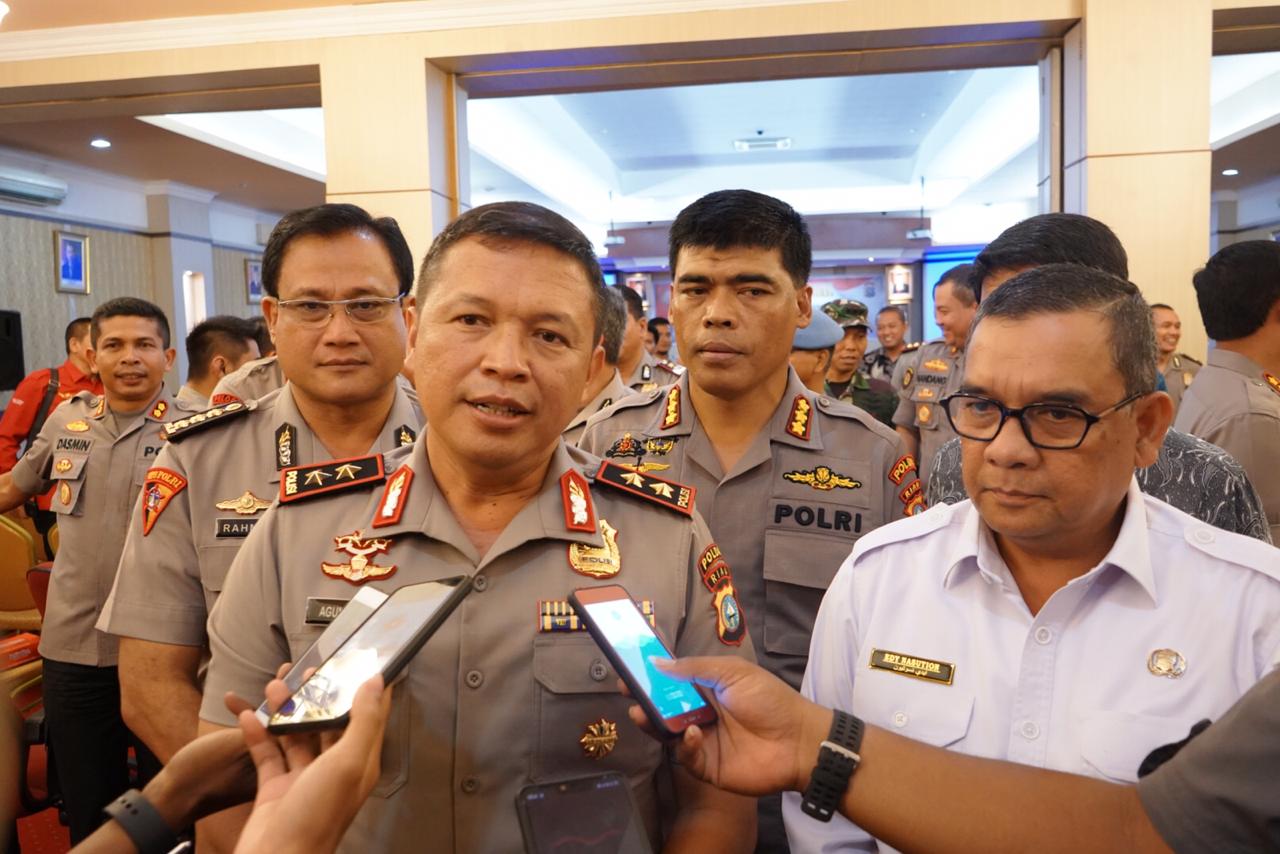 Kapolda Riau Siap Berkolaborasi Untuk Kegiatan Operasi Lilin Muara Takus 2019