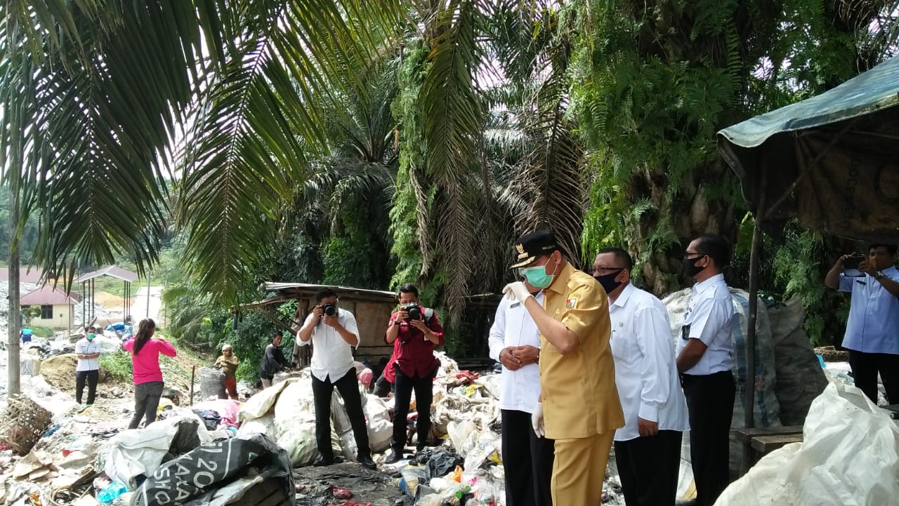 Tinjau TPA Muara Fajar, Wako Minta Benahi Sistem Sanitary Sampah