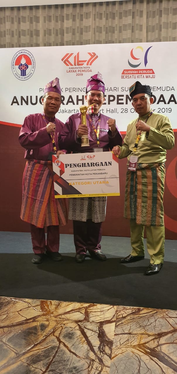 Pekanbaru Kota Layak Pemuda Nilai Tertinggi di Indonesia