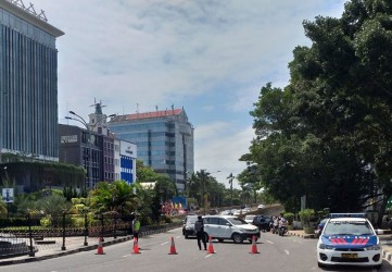 Guru Demo Lagi, Jalan Sudirman Depan Kantor Walikota Pekanbaru Ditutup