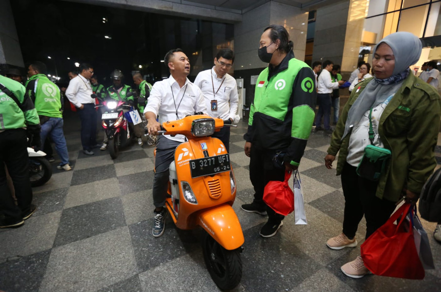 PGN Gandeng Mitra Ojek Online Sukseskan Konversi BBG Sepeda Motor