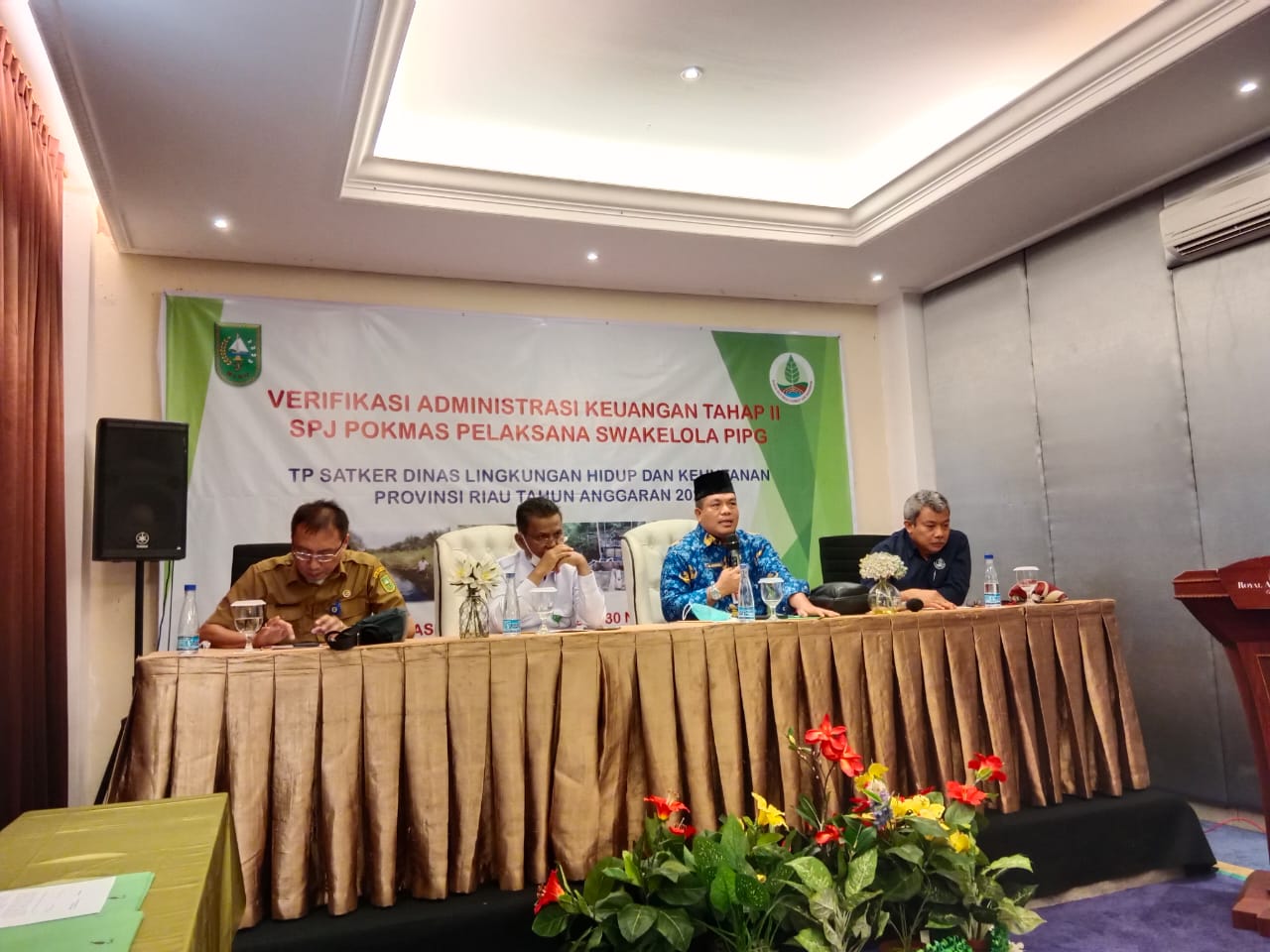 BRGM Bantu Riau Membangun Infrastruktur Pembasahan Gambut di Pelalawan dan Rokan Hilir