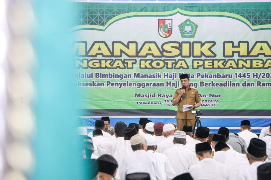 Pj Wali Kota Minta CJH Serius Ikuti Manasik Haji