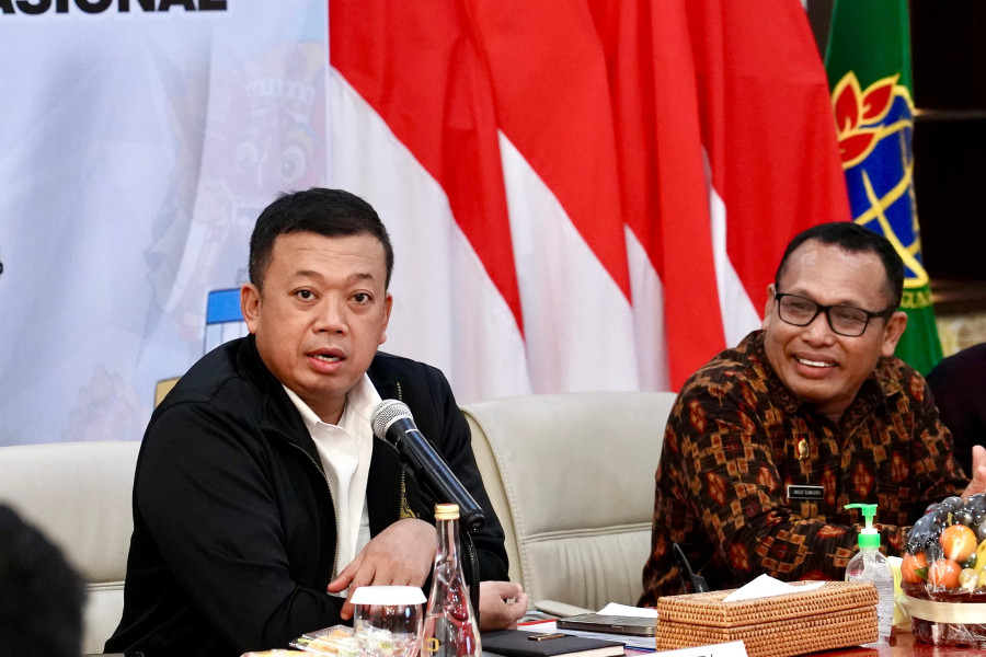 Menteri Nusron Ajak Kanwil BPN Bali Menjawab Tantangan Birokrasi Modern