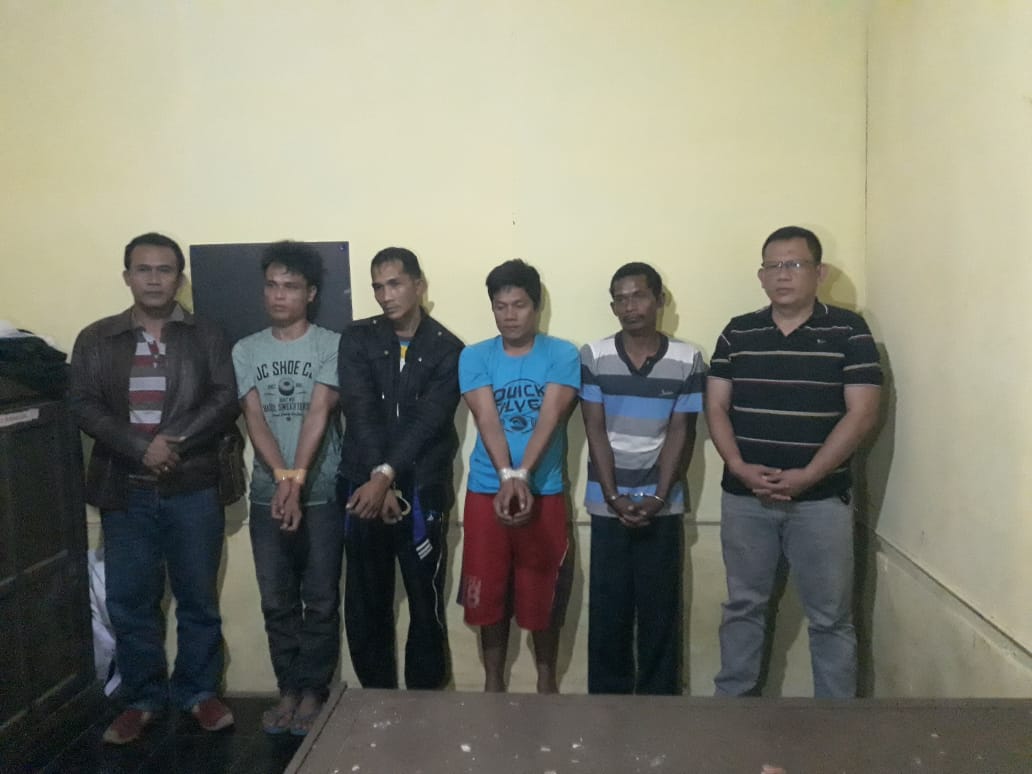 4 Pelaku Pencurian Aset PT.CPI Berhasil di Bekuk Reskrim Polsek Bangko Pusako Rokan Hilir