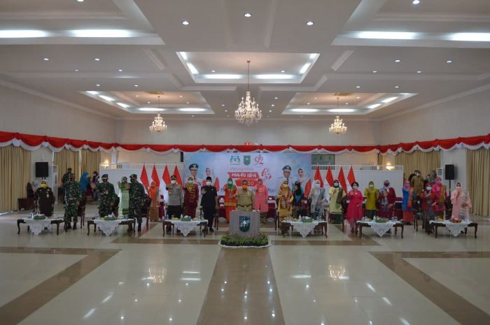 Wagubri Hadiri Peringatan Hari Ibu ke-92 Tahun 2020 se-Provinsi Riau