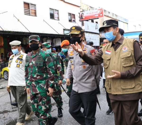 Pekanbaru Terbaik di Indonesia Dalam Pengendalian Penularan Covid-19