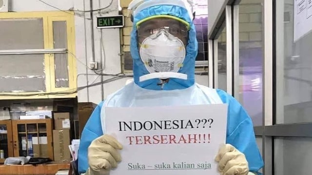 Terserah Indonesia, Ungkapan Kecewa atas Kelakuan Warga +62 saat Pandemi Corona