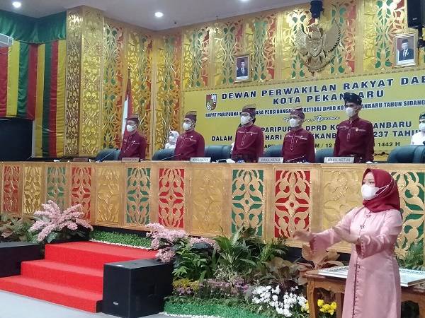 Rapat Paripurna Istimewa HUT Ke-237 Kota Pekanbaru