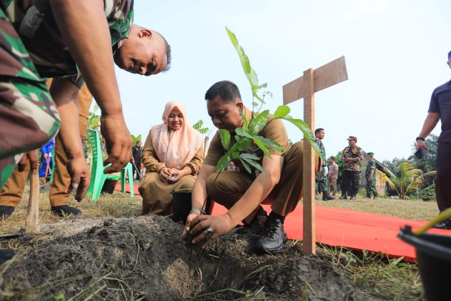 Gerakan TNI AD Manunggal Air Mendapat Apresiasi dari Pemko Pekanbaru
