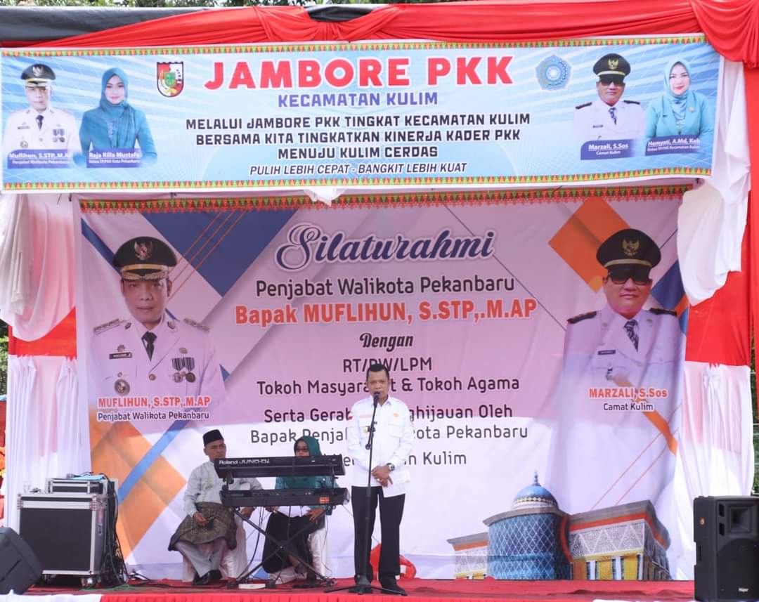 Hadiri Jambore PKK Kulim, Pj Wali Kota Komitmen Majukan UMKM Pekanbaru