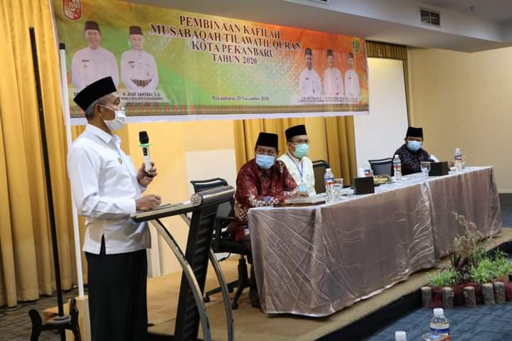 Ini Pesan Wawako Kepada Peserta Pelatihan Kafilah MTQ Pekanbaru